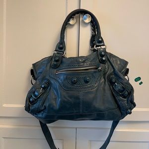 Balenciaga Motocross Giant
Covered Brogues City Bag